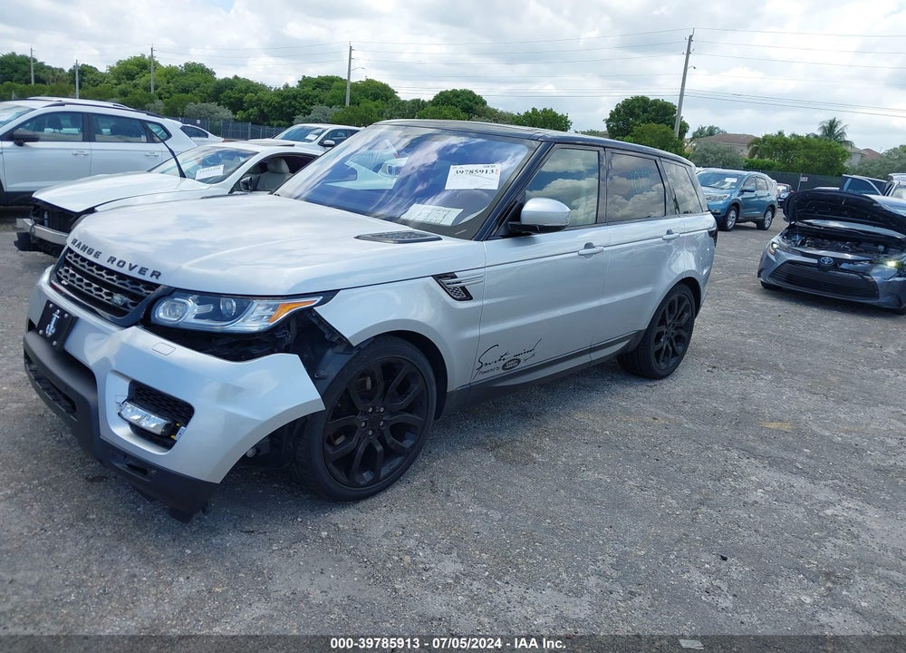 2014 LAND ROVER RANGE ROVER SPORT 3.0L V6 SUPERCHARGED HSE VIN: SALWR2WF6EA350864