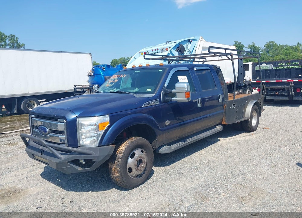2015 FORD F-350 LARIAT VIN: 1FT8W3DT5FEA68622