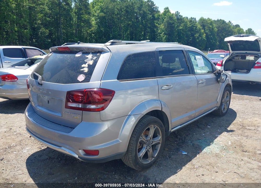2018 DODGE JOURNEY CROSSROAD VIN: 3C4PDCGG6JT215975