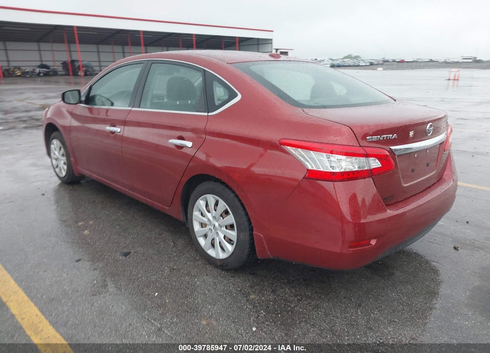 2015 NISSAN SENTRA SV VIN: 3N1AB7APXFY315716