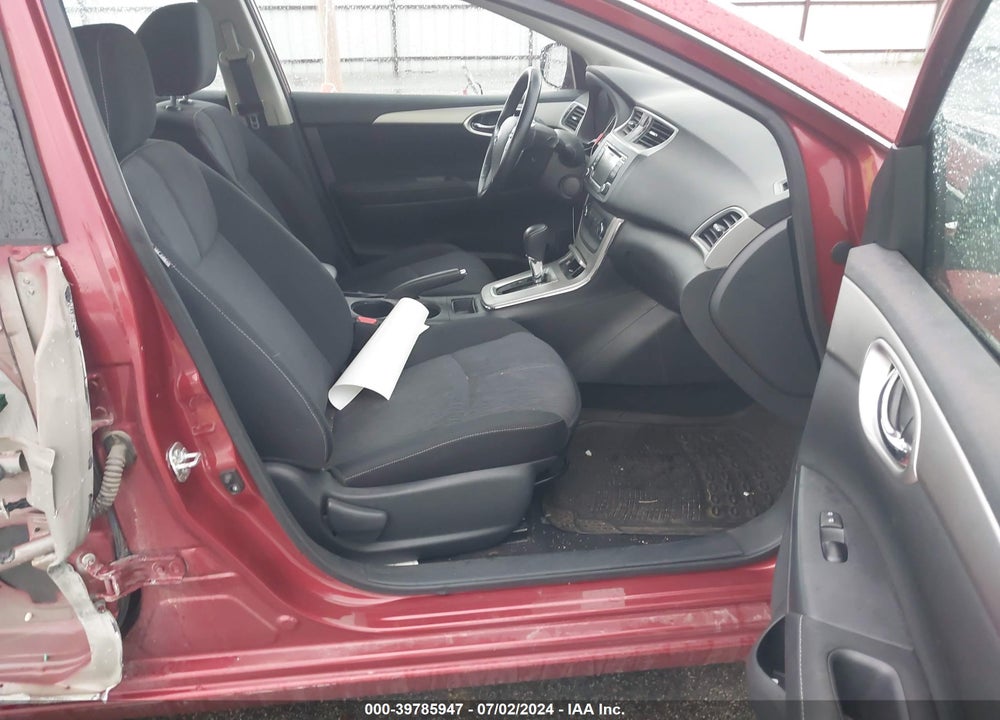 2015 NISSAN SENTRA SV VIN: 3N1AB7APXFY315716