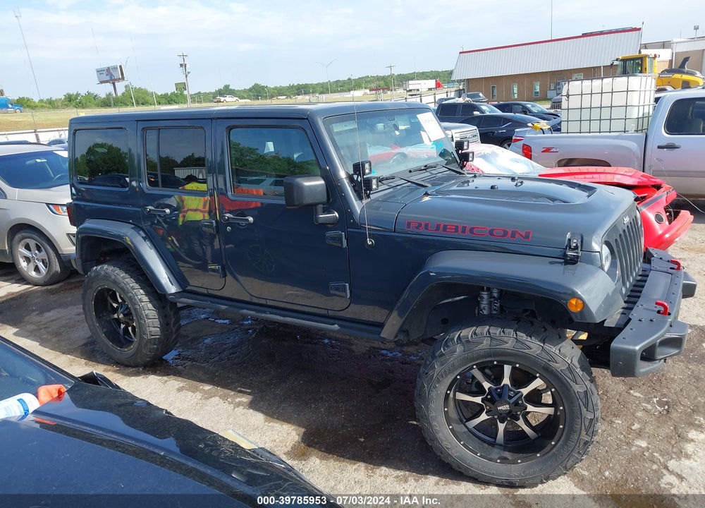 2017 JEEP WRANGLER UNLIMITED RUBICON HARD ROCK 4X4 VIN: 1C4BJWFG8HL552515