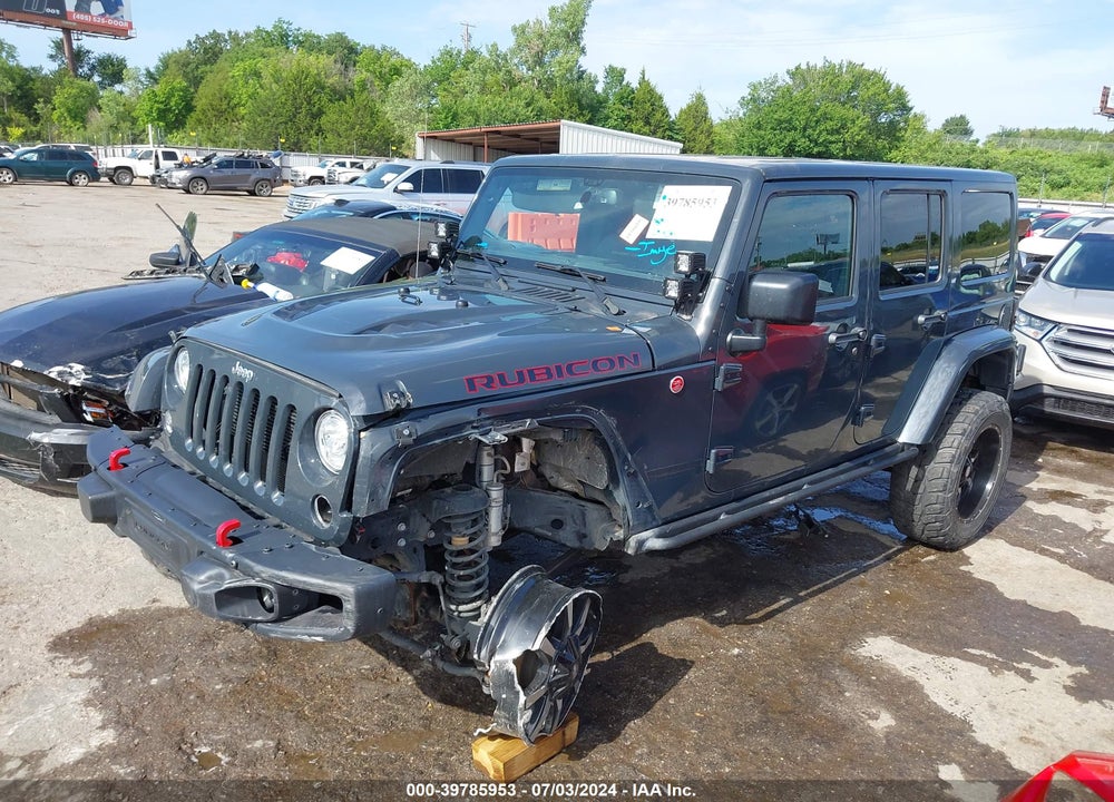 2017 JEEP WRANGLER UNLIMITED RUBICON HARD ROCK 4X4 VIN: 1C4BJWFG8HL552515