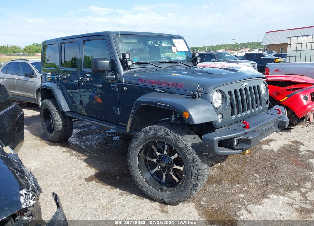 2017 JEEP WRANGLER UNLIMITED RUBICON HARD ROCK 4X4 VIN: 1C4BJWFG8HL552515