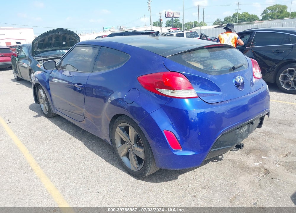 2012 HYUNDAI VELOSTER VIN: KMHTC6AD6CU072323