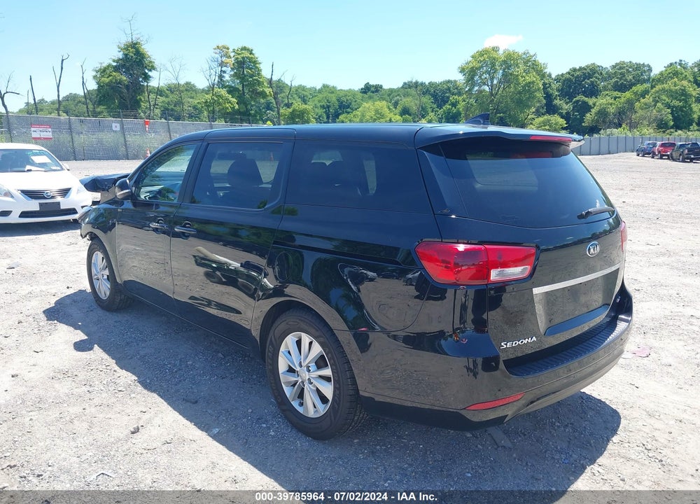2017 KIA SEDONA LX VIN: KNDMB5C14H6229500