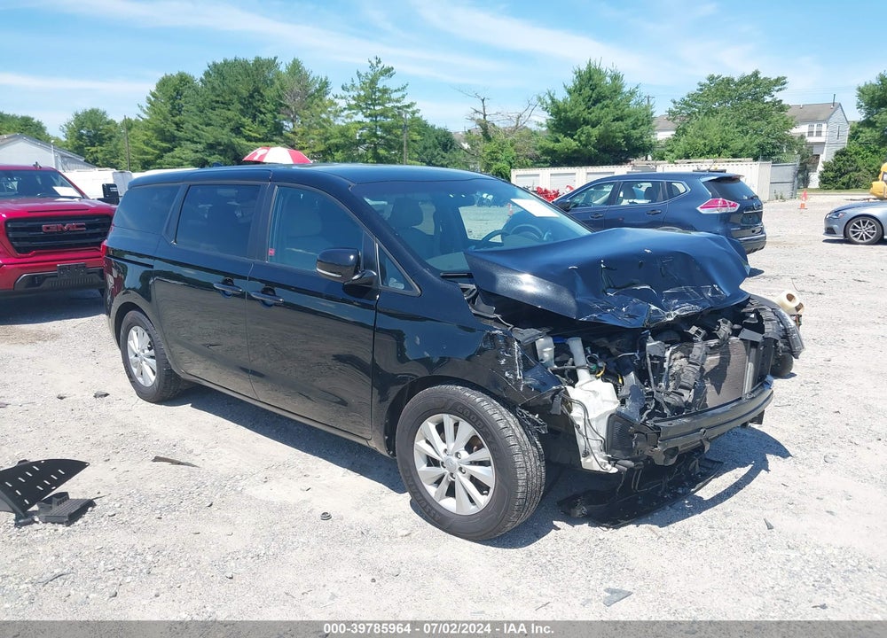 2017 KIA SEDONA LX VIN: KNDMB5C14H6229500