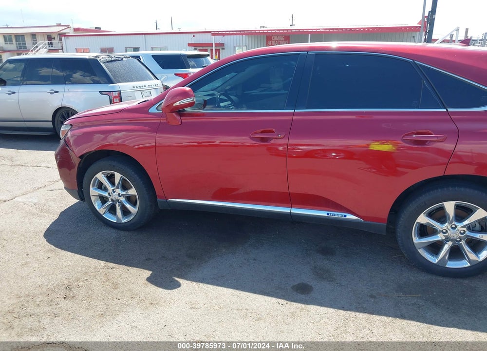 2012 LEXUS RX 450H VIN: JTJZB1BA7C2006364