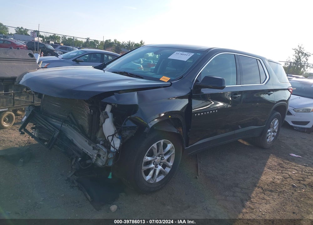 2018 CHEVROLET TRAVERSE LS VIN: 1GNERFKW2JJ251606