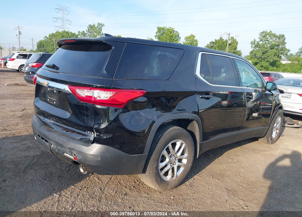 2018 CHEVROLET TRAVERSE LS VIN: 1GNERFKW2JJ251606
