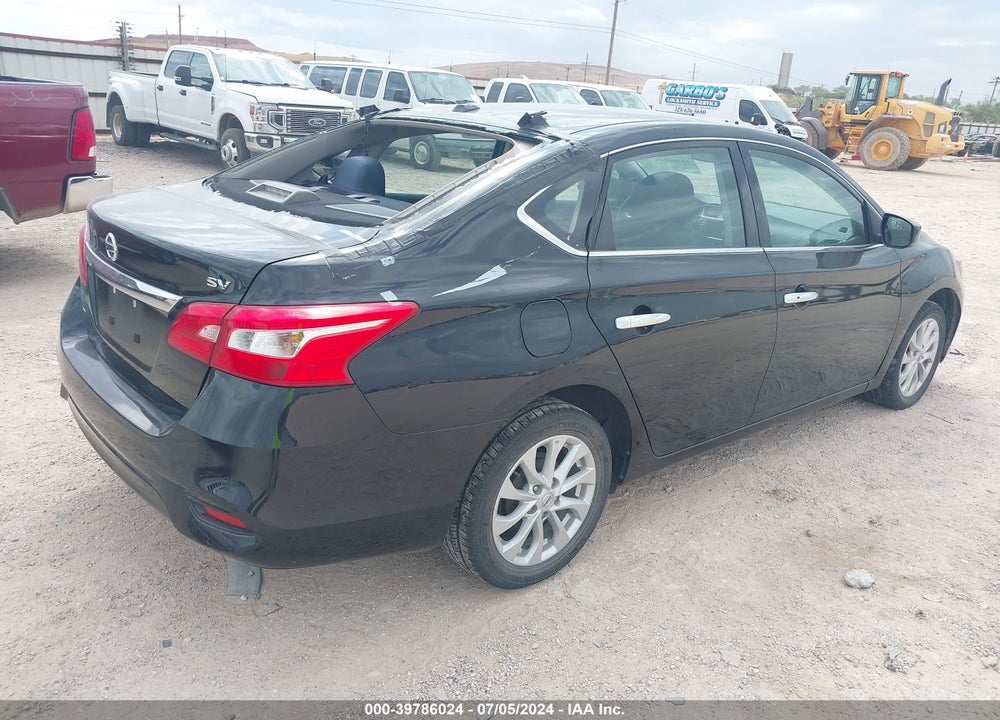 2019 NISSAN SENTRA SV VIN: 3N1AB7AP9KY428972