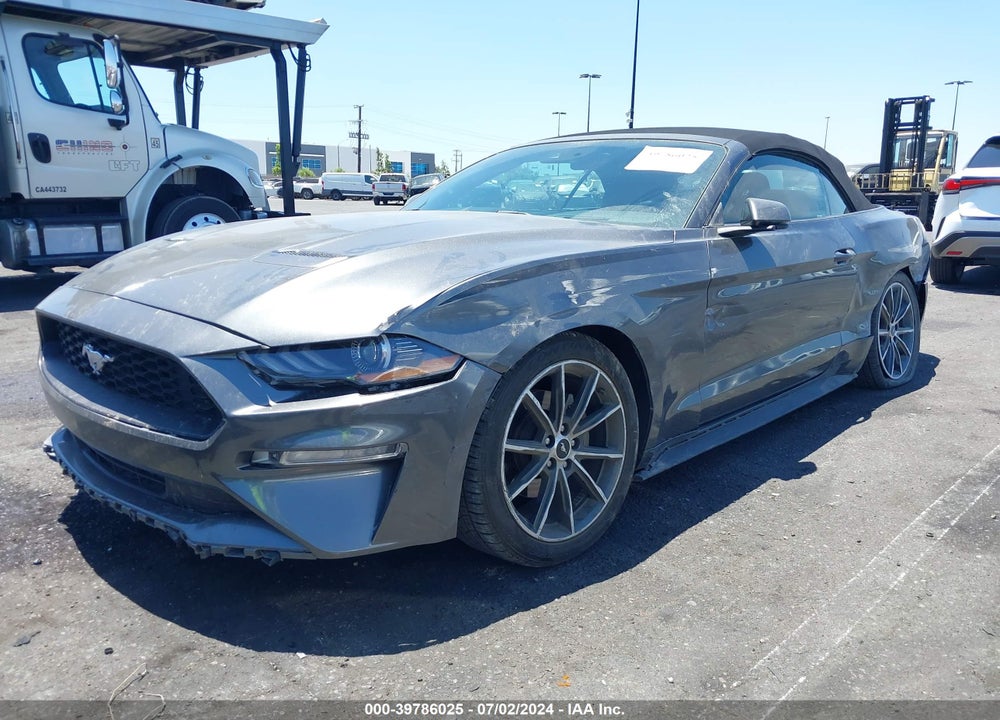 2019 FORD MUSTANG ECOBOOST VIN: 1FATP8UH3K5178844