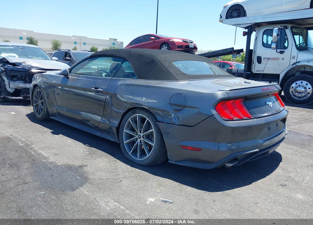 2019 FORD MUSTANG ECOBOOST VIN: 1FATP8UH3K5178844