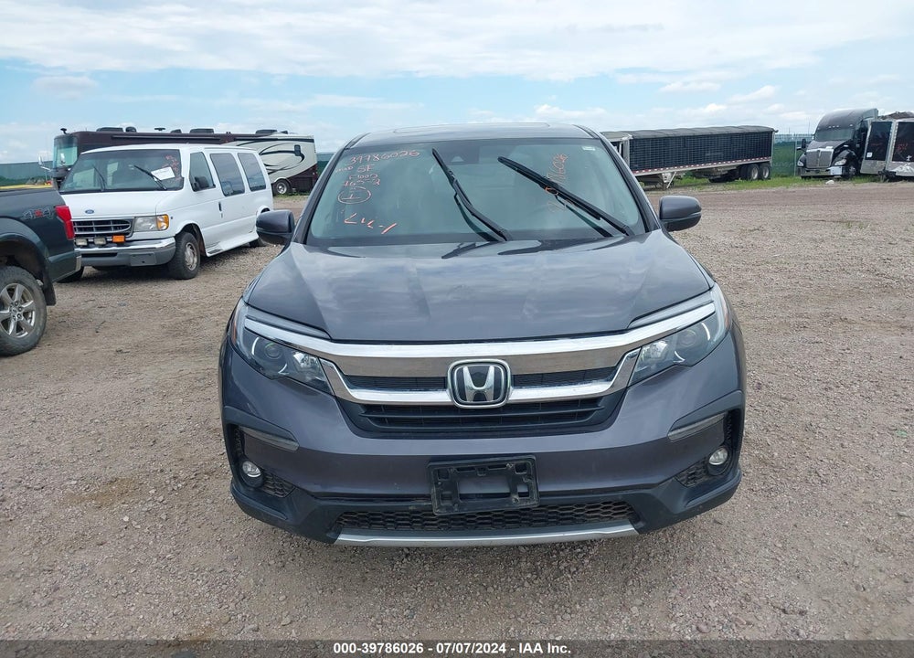 2019 HONDA PILOT EX-L VIN: 5FNYF6H56KB099139