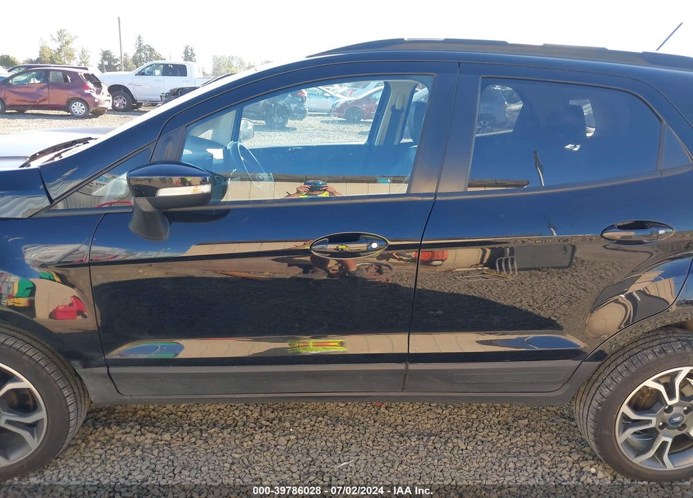 2019 FORD ECOSPORT SES VIN: MAJ6S3JL8KC290087