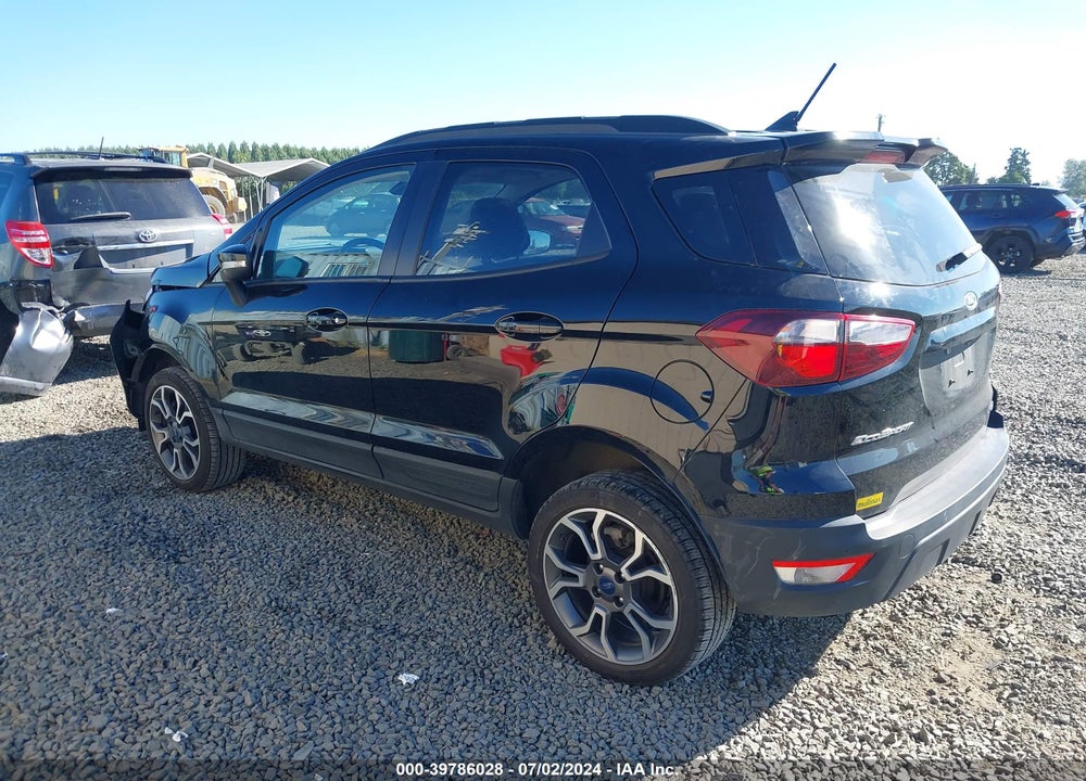2019 FORD ECOSPORT SES VIN: MAJ6S3JL8KC290087