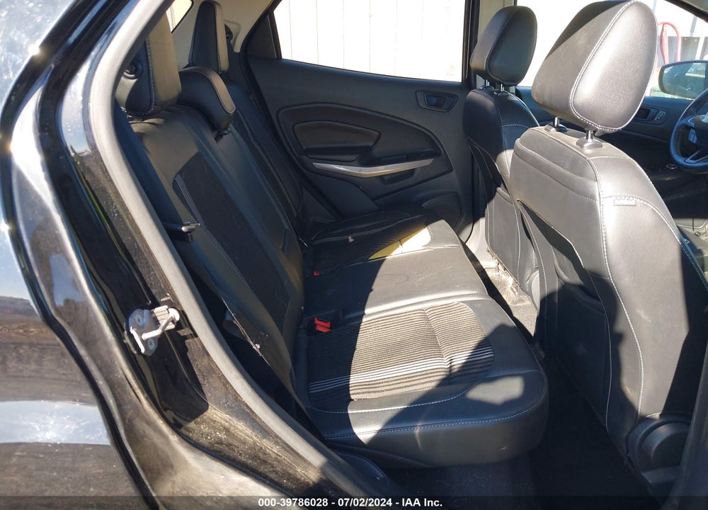 2019 FORD ECOSPORT SES VIN: MAJ6S3JL8KC290087