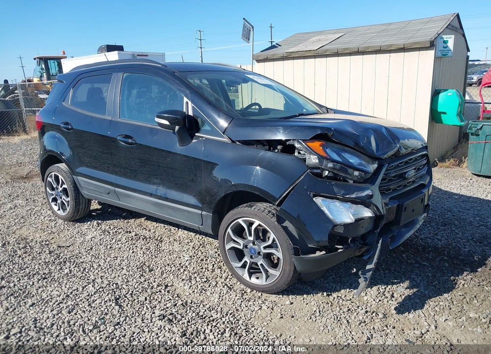 2019 FORD ECOSPORT SES VIN: MAJ6S3JL8KC290087