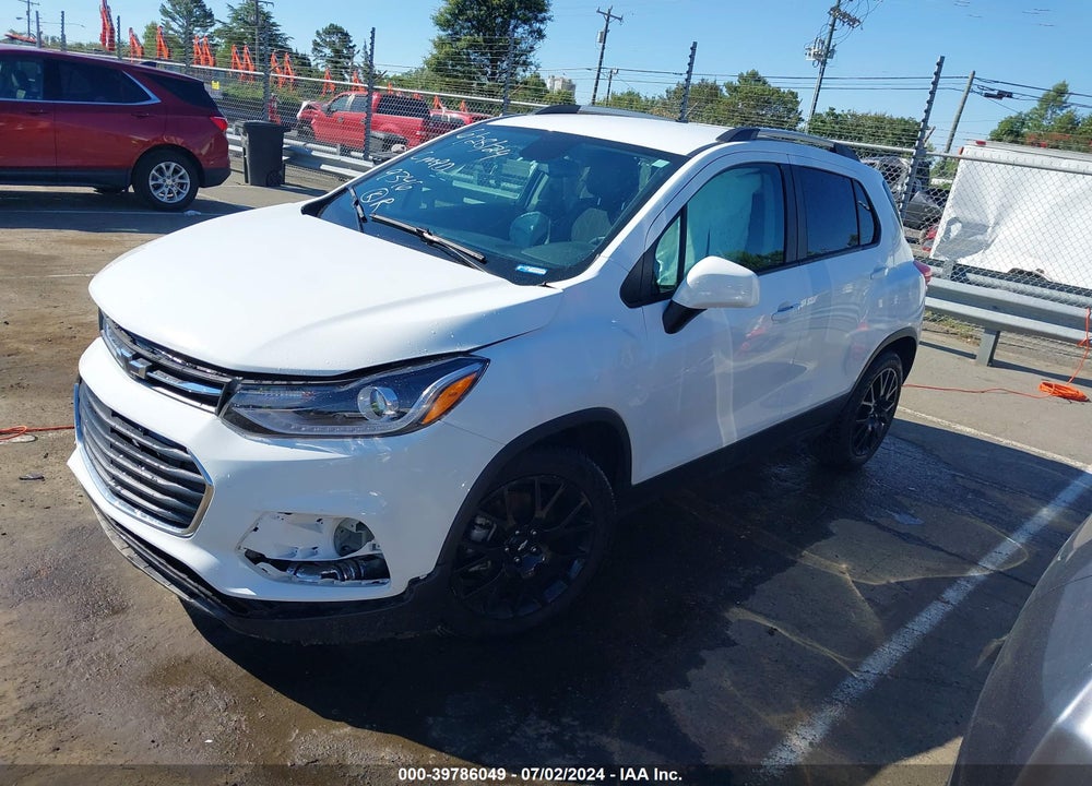 2022 CHEVROLET TRAX FWD LT VIN: KL7CJLSM1NB569346
