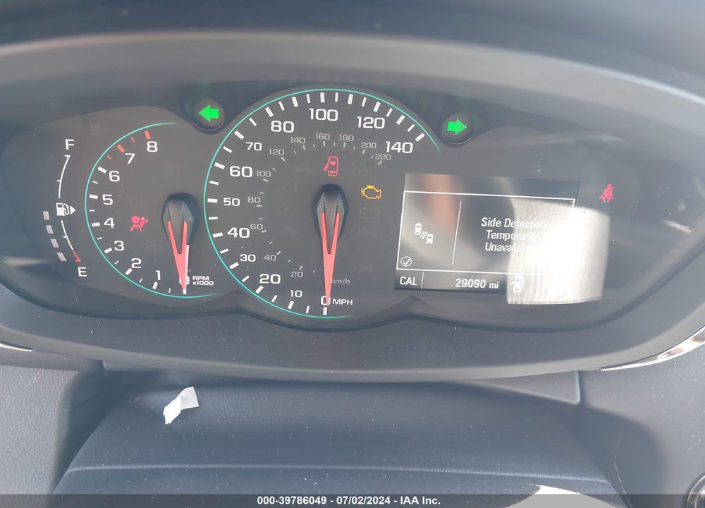 2022 CHEVROLET TRAX FWD LT VIN: KL7CJLSM1NB569346