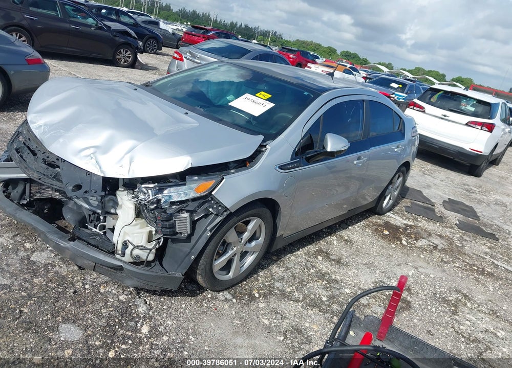 2012 CHEVROLET VOLT VIN: 1G1RA6E44CU127889