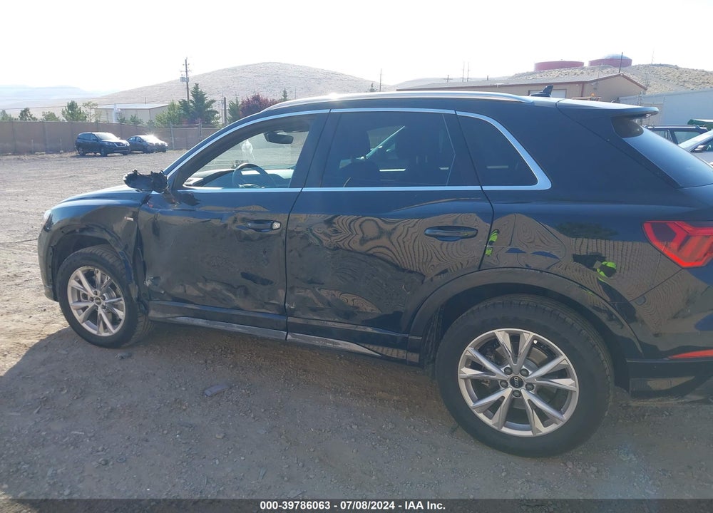2022 AUDI Q3 PREMIUM 45 TFSI S LINE QUATTRO TIPTRONIC VIN: WA1DECF38N1085915