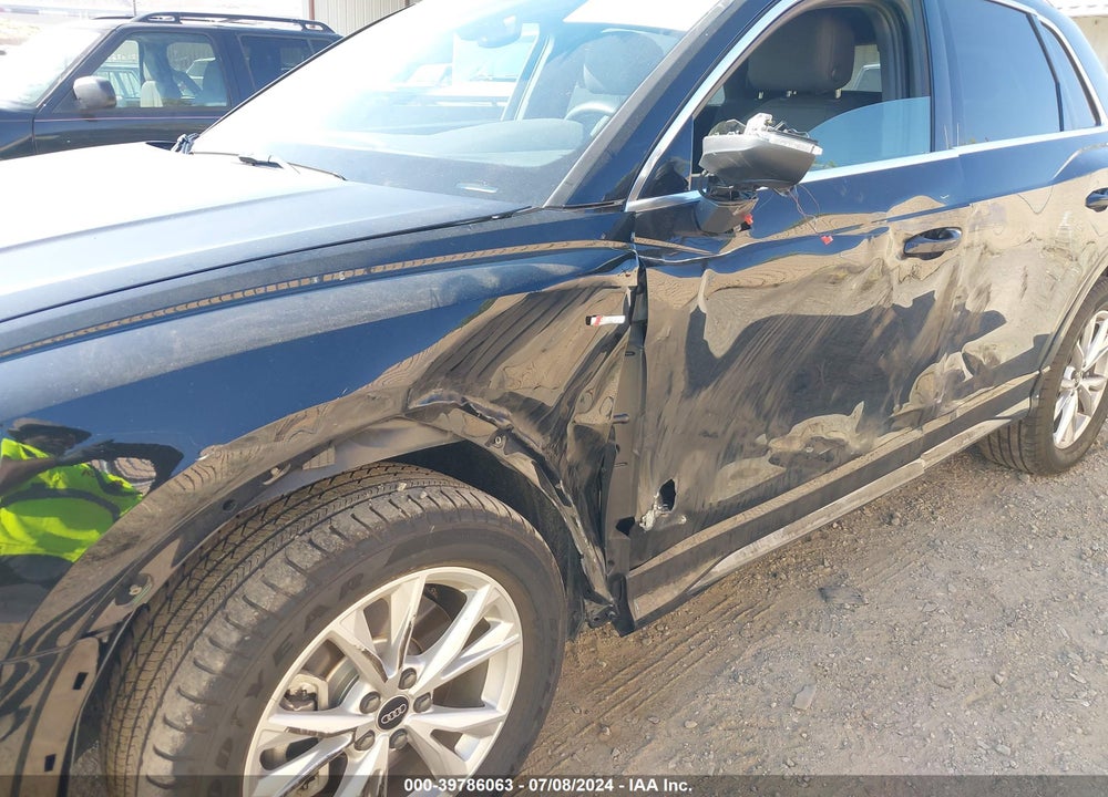 2022 AUDI Q3 PREMIUM 45 TFSI S LINE QUATTRO TIPTRONIC VIN: WA1DECF38N1085915