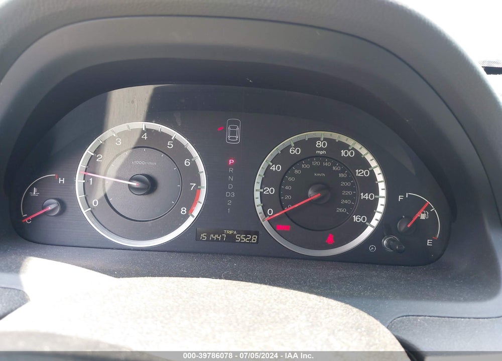 2009 HONDA ACCORD 2.4 EX-L VIN: 1HGCP26889A087110
