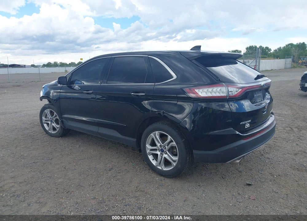 2018 FORD EDGE TITANIUM VIN: 2FMPK4K87JBC15213