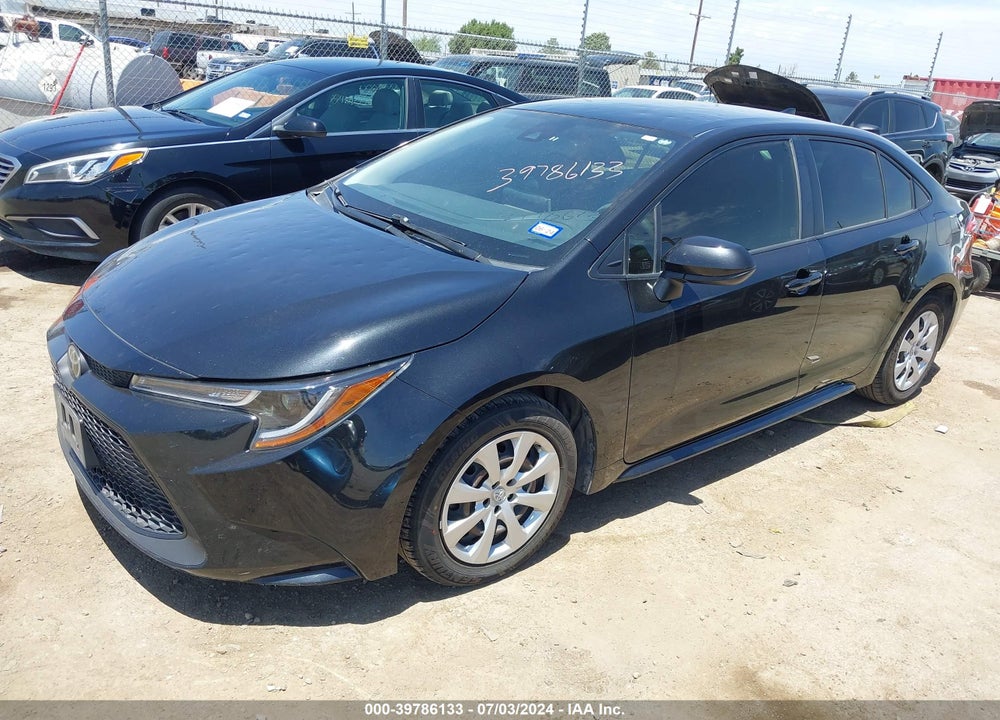 2020 TOYOTA COROLLA VIN: JTDEPRAE0LJ066126