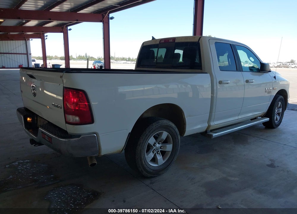 2020 RAM 1500 CLASSIC SLT QUAD CAB 4X4 6'4 BOX VIN: 1C6RR7GTXLS114836
