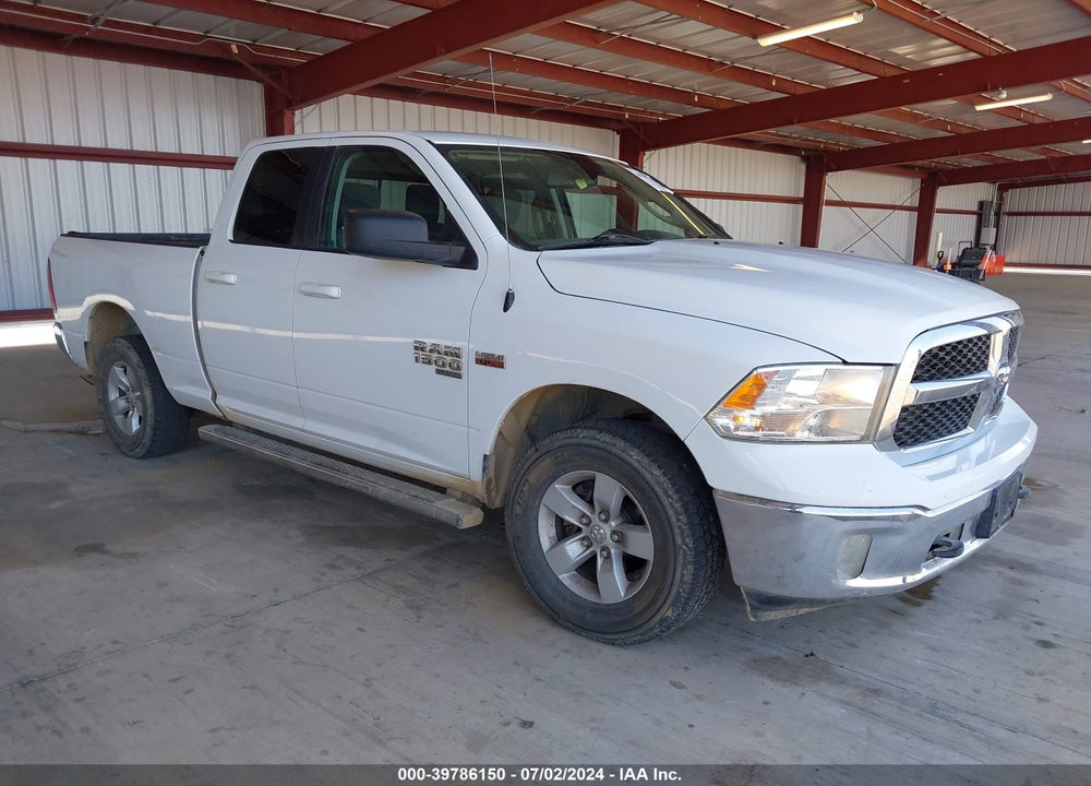 2020 RAM 1500 CLASSIC SLT QUAD CAB 4X4 6'4 BOX VIN: 1C6RR7GTXLS114836
