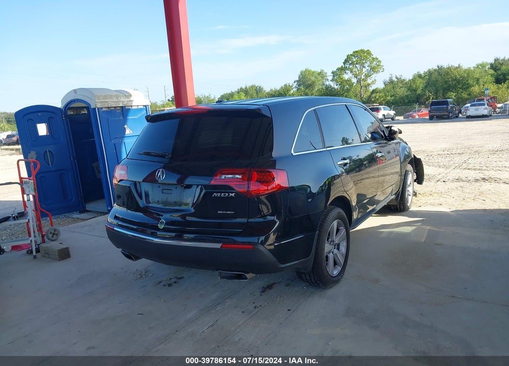 2013 ACURA MDX TECHNOLOGY PACKAGE VIN: 2HNYD2H39DH507735
