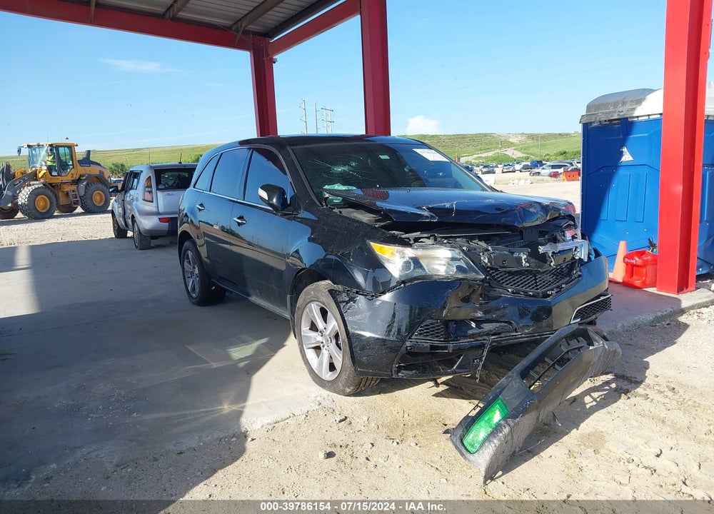 2013 ACURA MDX TECHNOLOGY PACKAGE VIN: 2HNYD2H39DH507735