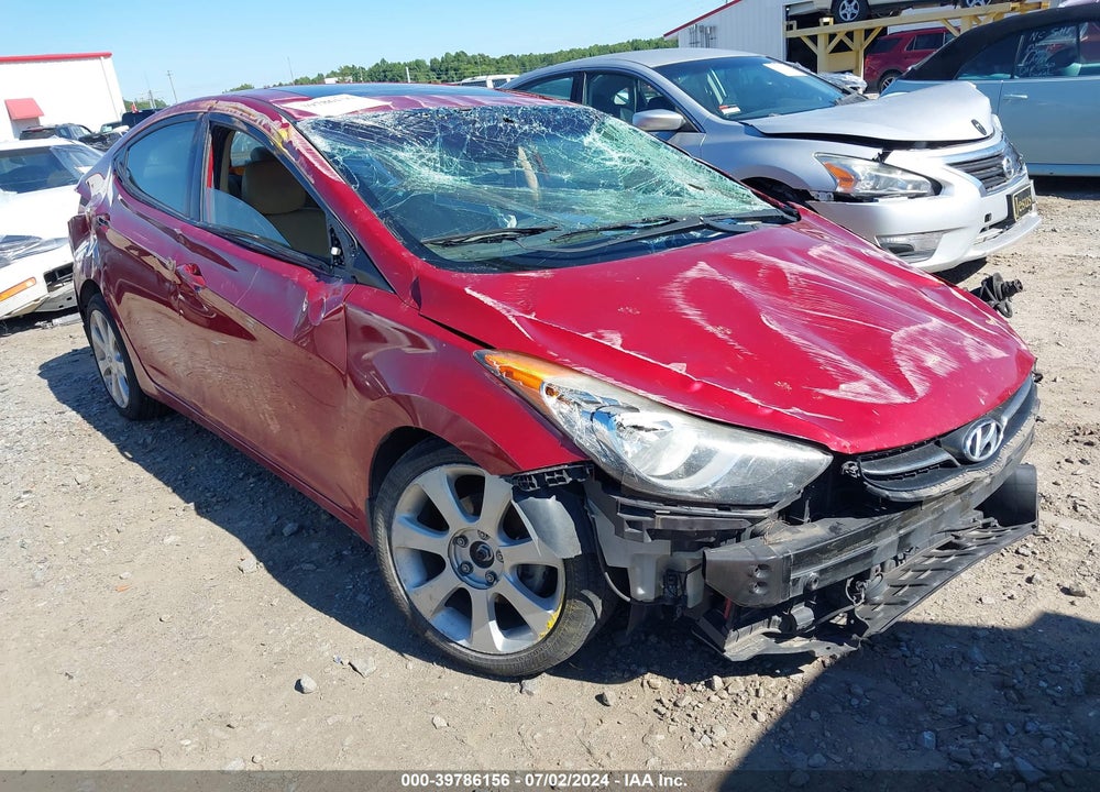 2013 HYUNDAI ELANTRA LIMITED VIN: KMHDH4AE6DU530284