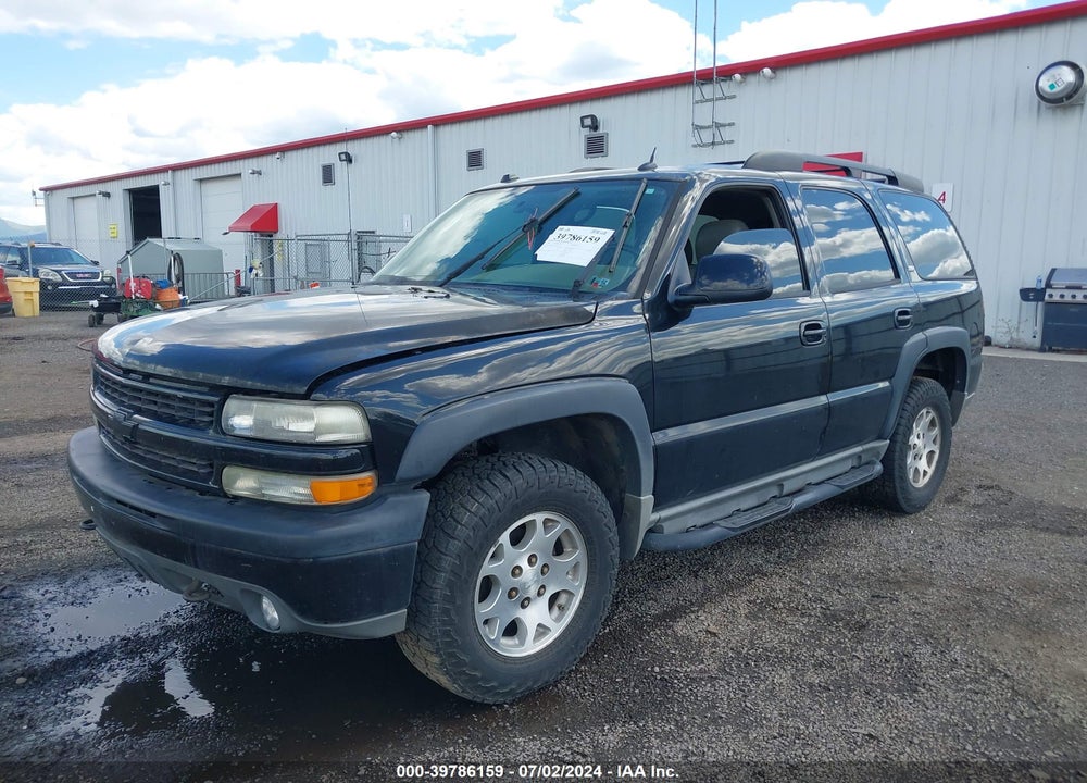 2005 CHEVROLET TAHOE Z71 VIN: 1GNEK13T95R262136