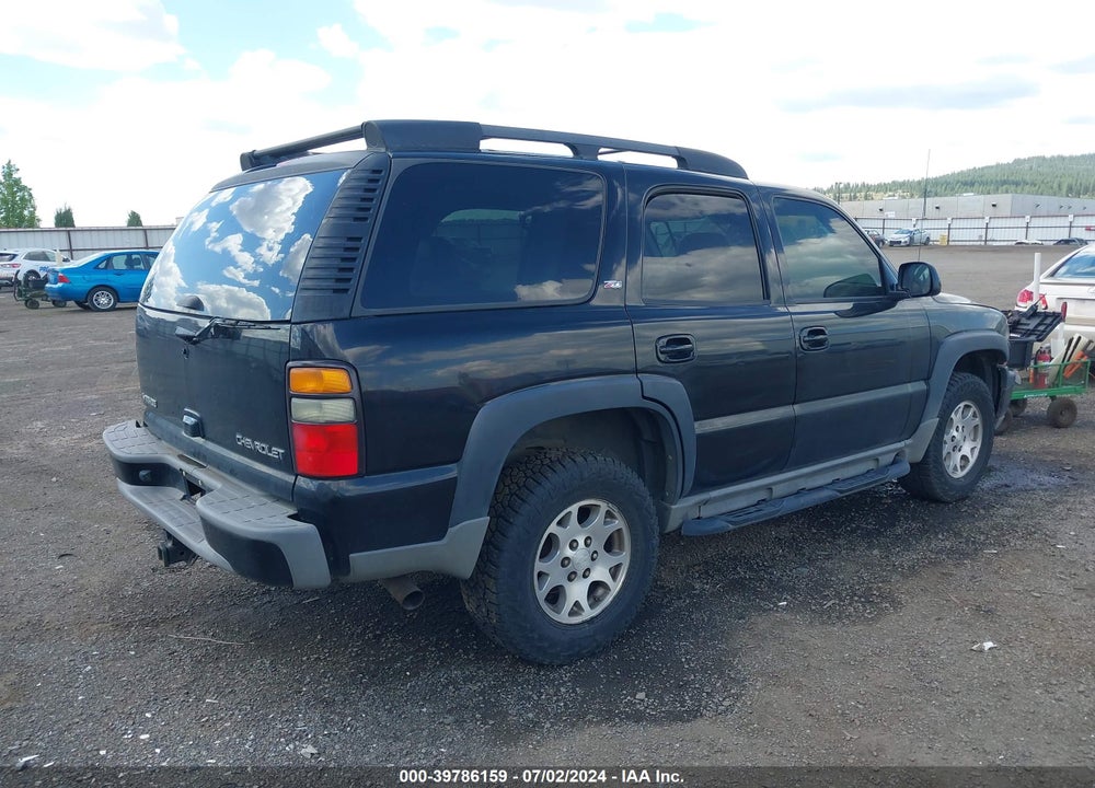 2005 CHEVROLET TAHOE Z71 VIN: 1GNEK13T95R262136