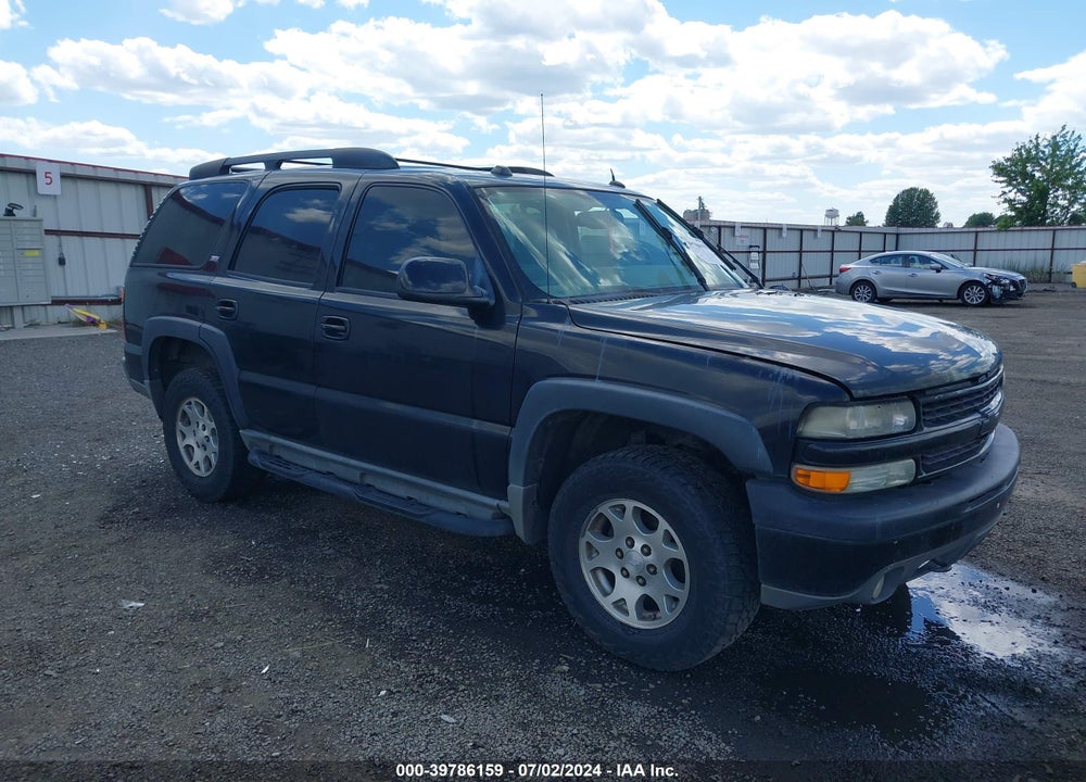 2005 CHEVROLET TAHOE Z71 VIN: 1GNEK13T95R262136