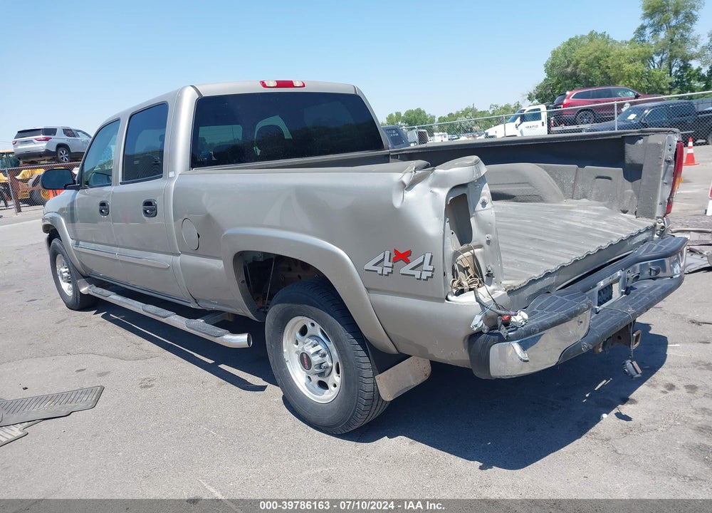 2003 GMC SIERRA 1500HD SLE VIN: 1GTGK13U13F202960