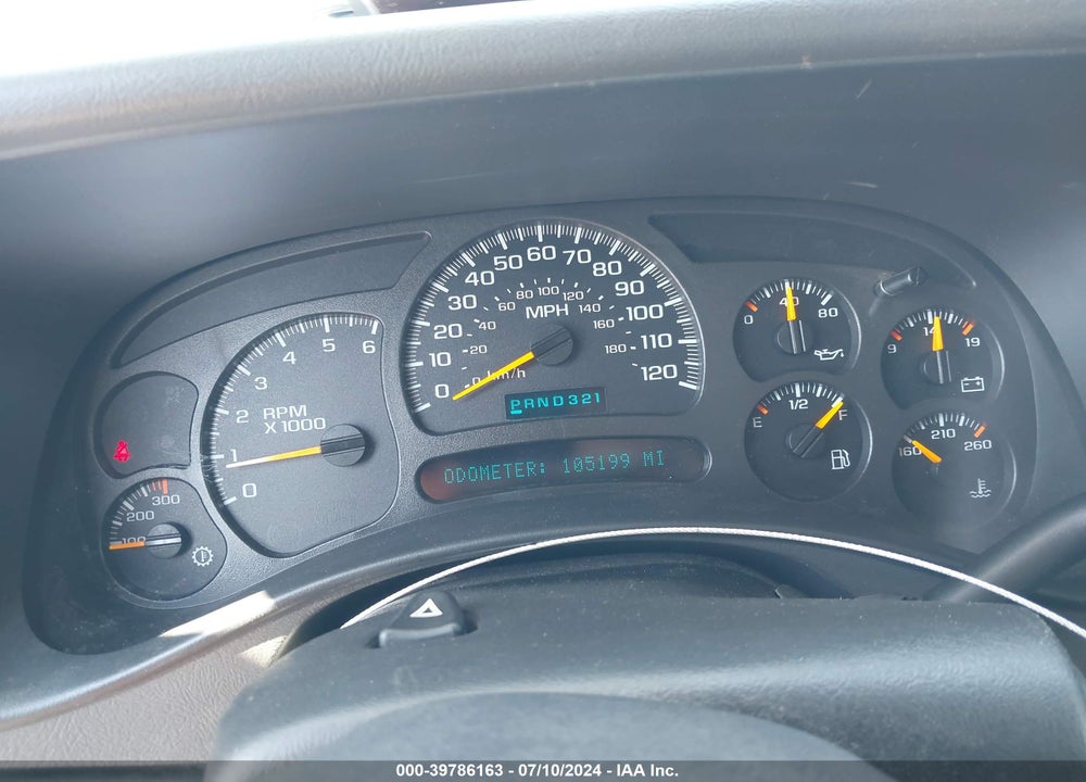 2003 GMC SIERRA 1500HD SLE VIN: 1GTGK13U13F202960