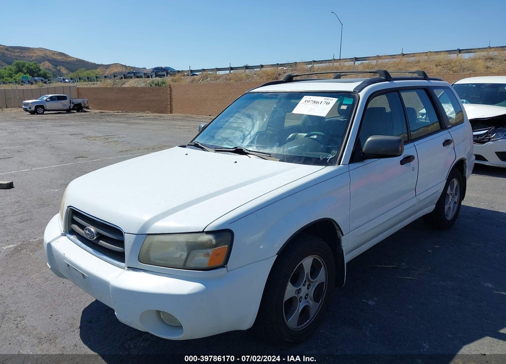 2003 SUBARU FORESTER XS VIN: JF1SG65633H742215
