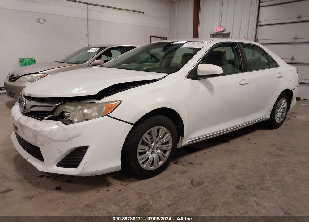 2012 TOYOTA CAMRY LE VIN: 4T1BF1FK8CU100023