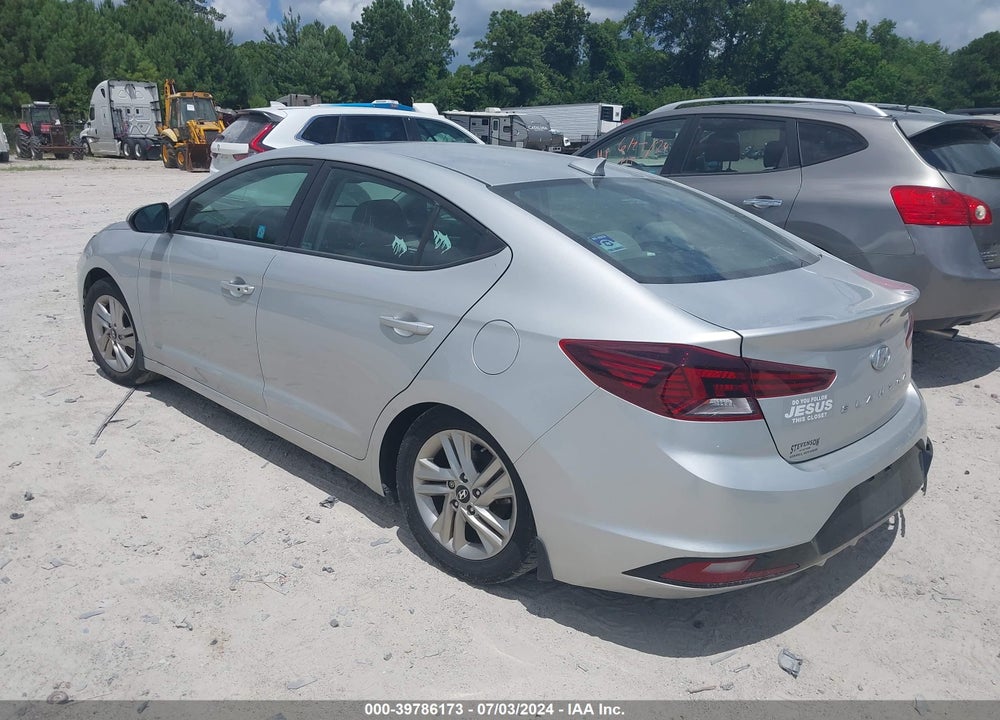 2019 HYUNDAI ELANTRA VALUE EDITION VIN: 5NPD84LFXKH415818