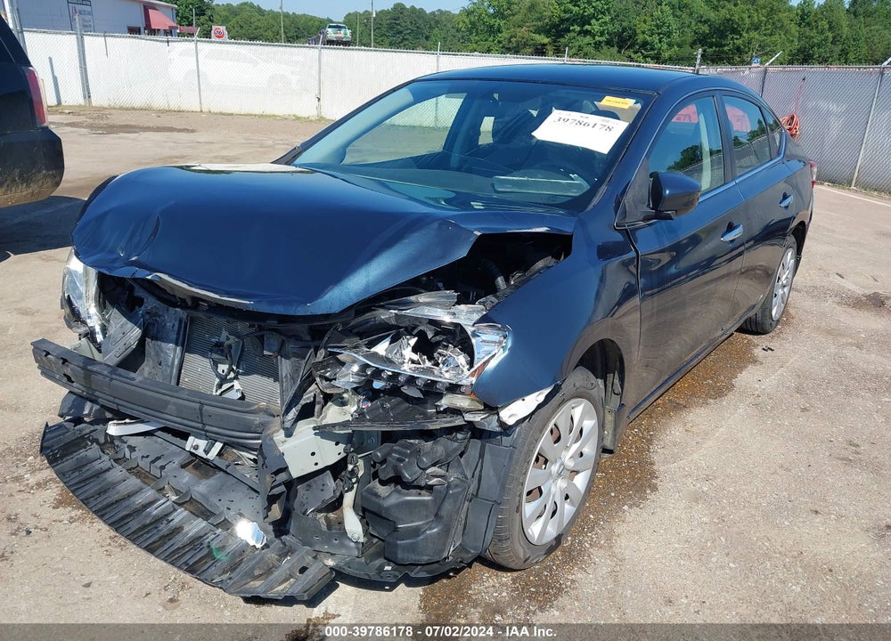 2015 NISSAN SENTRA SV VIN: 3N1AB7AP2FL686849