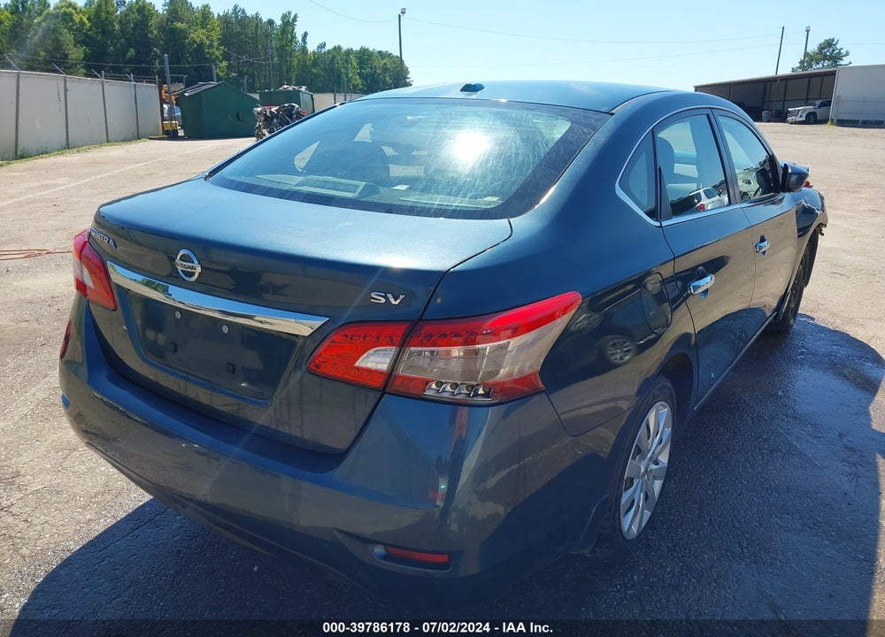 2015 NISSAN SENTRA SV VIN: 3N1AB7AP2FL686849