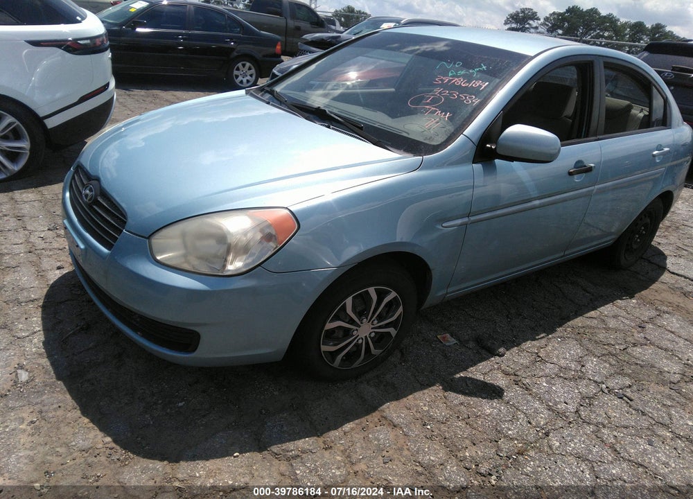 2010 HYUNDAI ACCENT GLS VIN: KMHCN4AC0AU423584