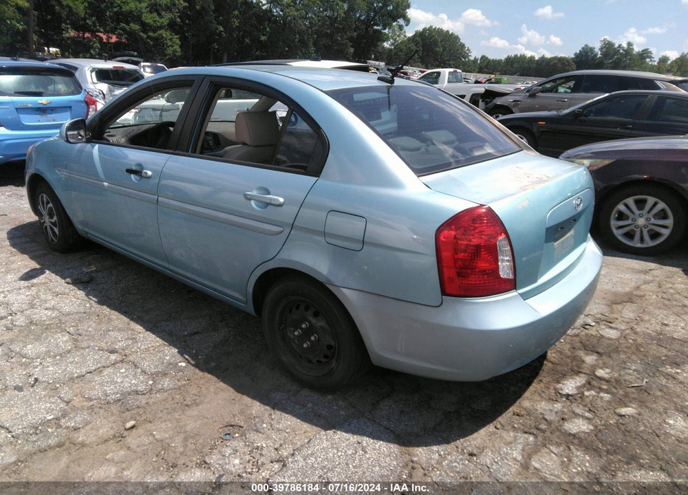 2010 HYUNDAI ACCENT GLS VIN: KMHCN4AC0AU423584