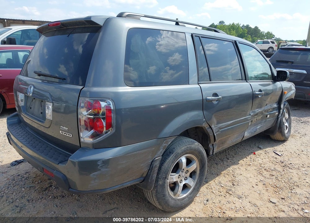 2007 HONDA PILOT EX VIN: 5FNYF18427B016257