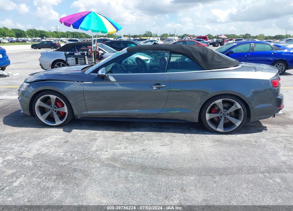 2019 AUDI S5 3.0T PREMIUM PLUS VIN: WAUY4GF52KN001270