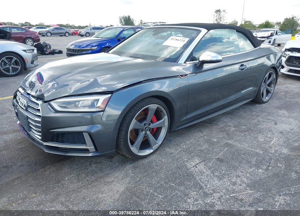 2019 AUDI S5 3.0T PREMIUM PLUS VIN: WAUY4GF52KN001270